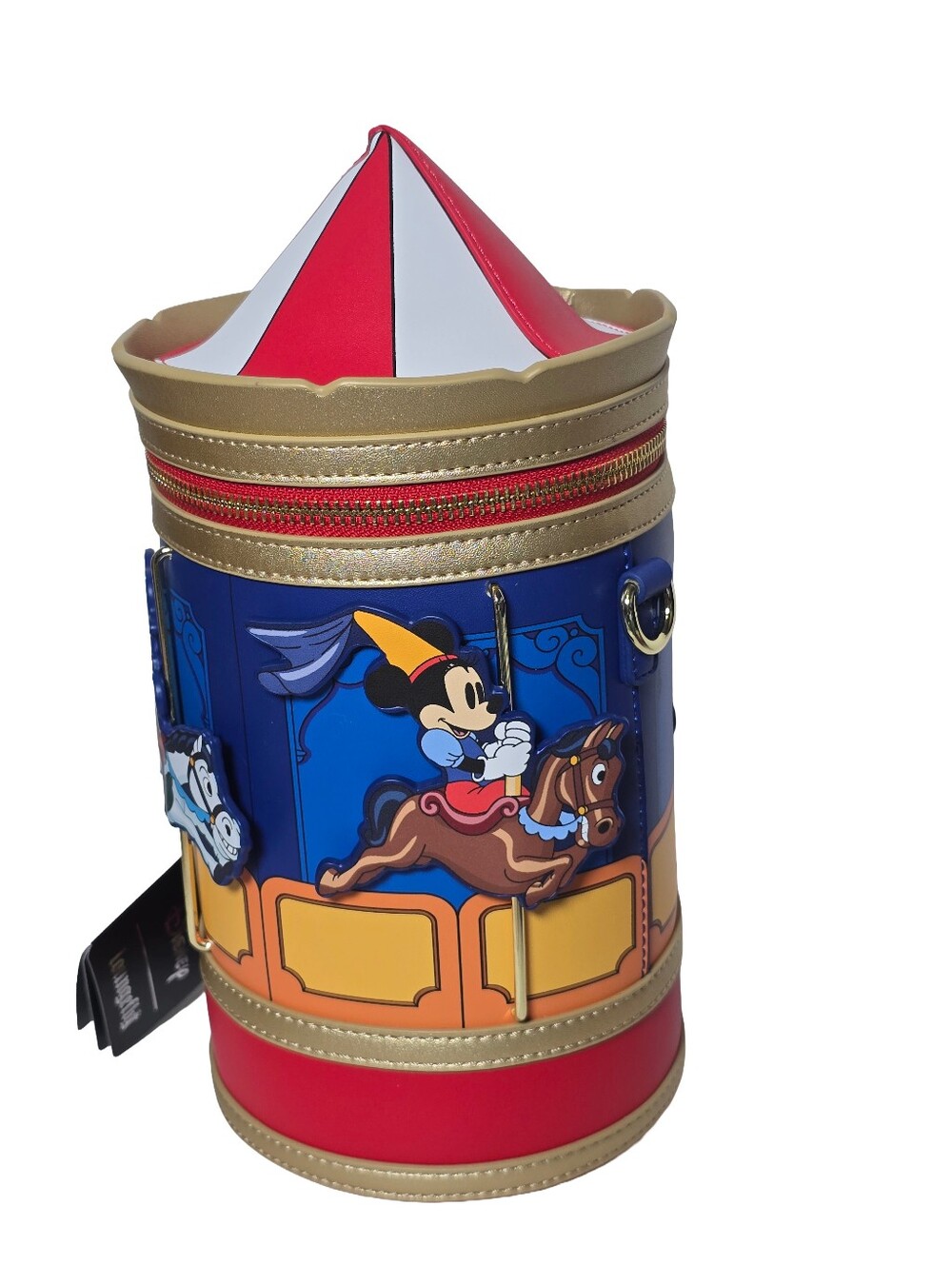 Loungefly Disney Brave Little Tailor Carousel Crossbody Bag NWT - Picture 4 of 8